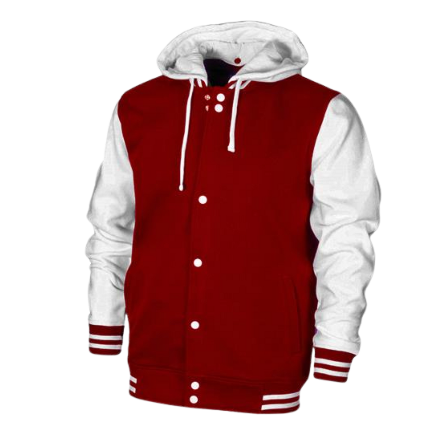 Kids cotton blend letterman varsity jackets