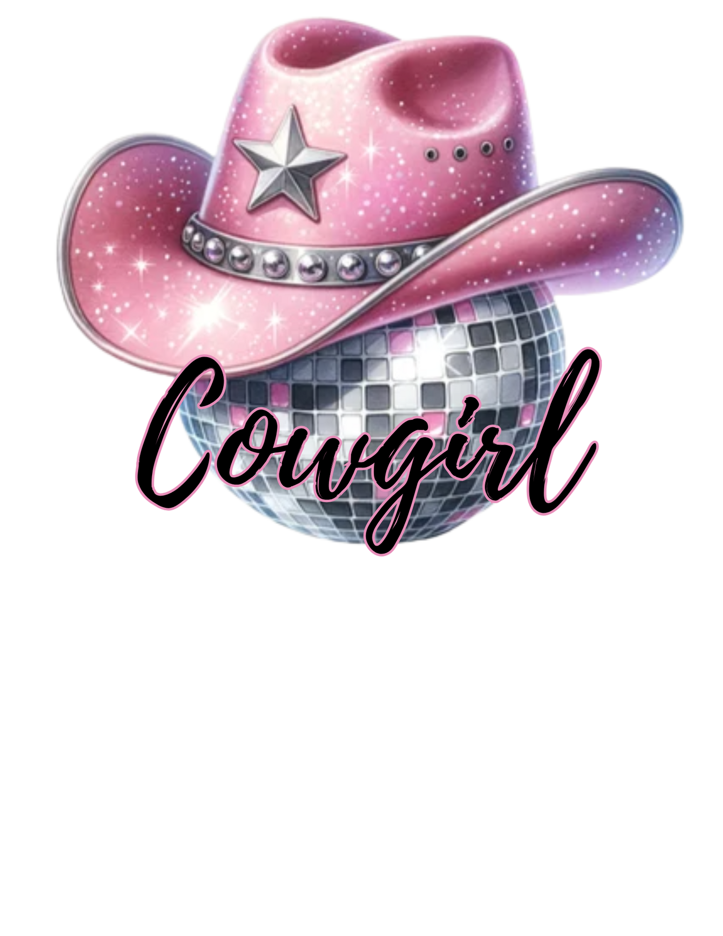 Disco Cowgirl Tee and Sweatshirt
