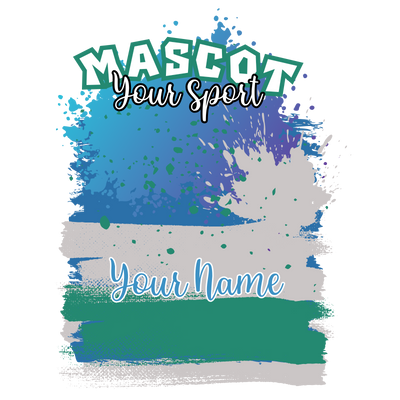 Custom Sports background tees and hoodies