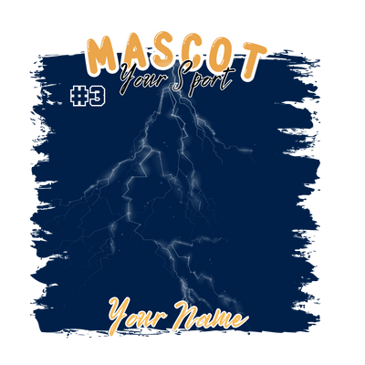 Custom Sports background tees and hoodies