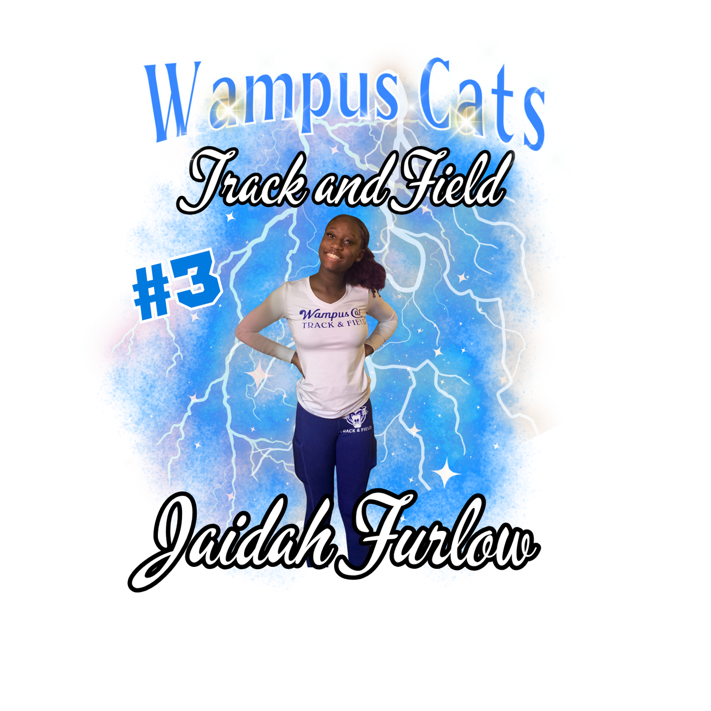 Custom Sports background tees and hoodies