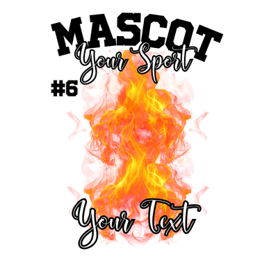 Custom Sports background tees and hoodies