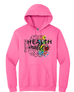 Mental Health Matters Tee and hoodie