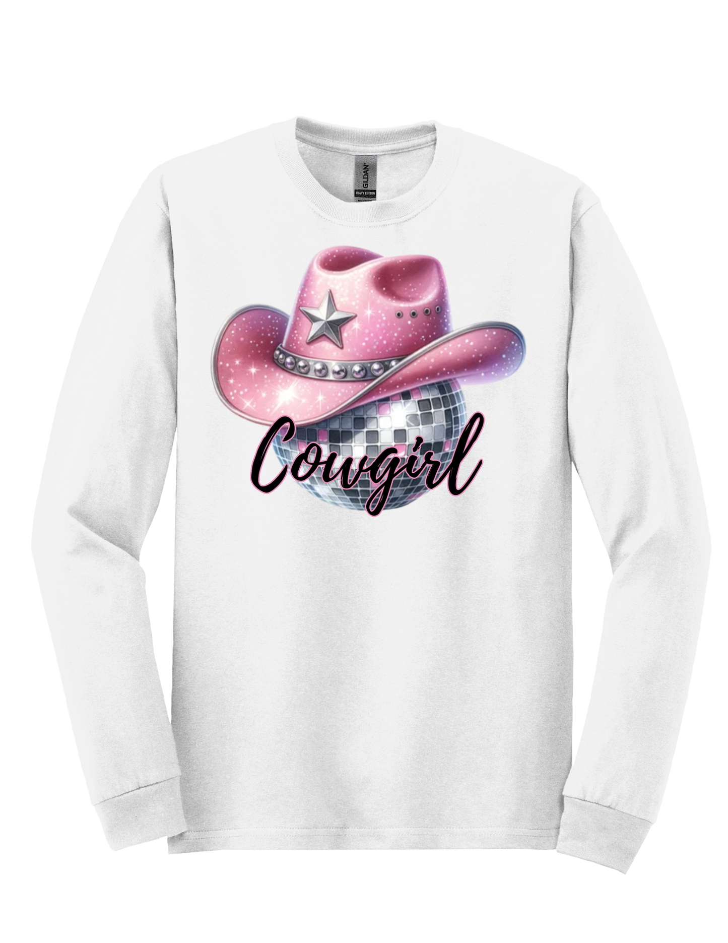 Disco Cowgirl Tee and Sweatshirt
