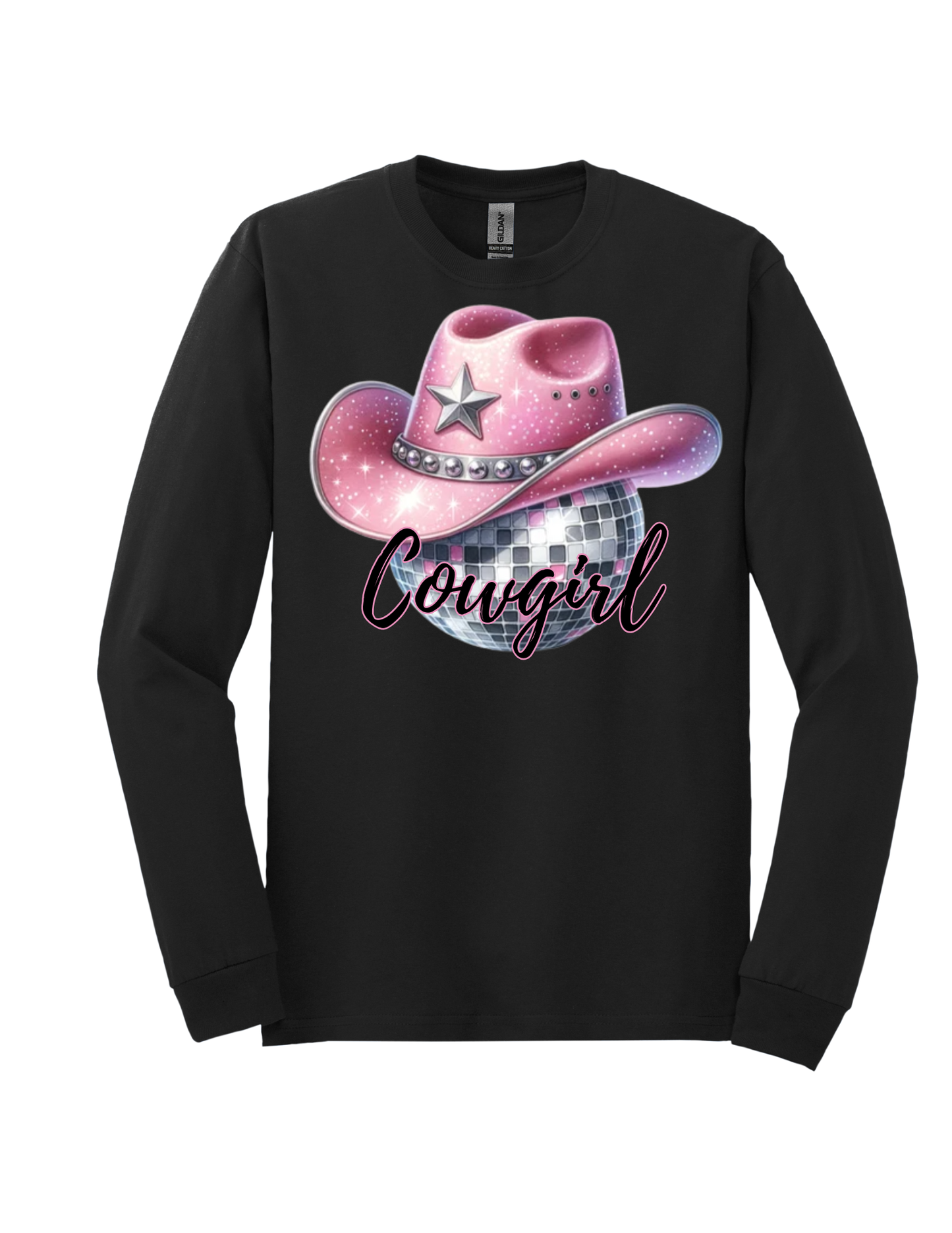 Disco Cowgirl Tee and Sweatshirt