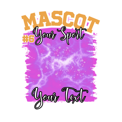 Custom Sports background tees and hoodies