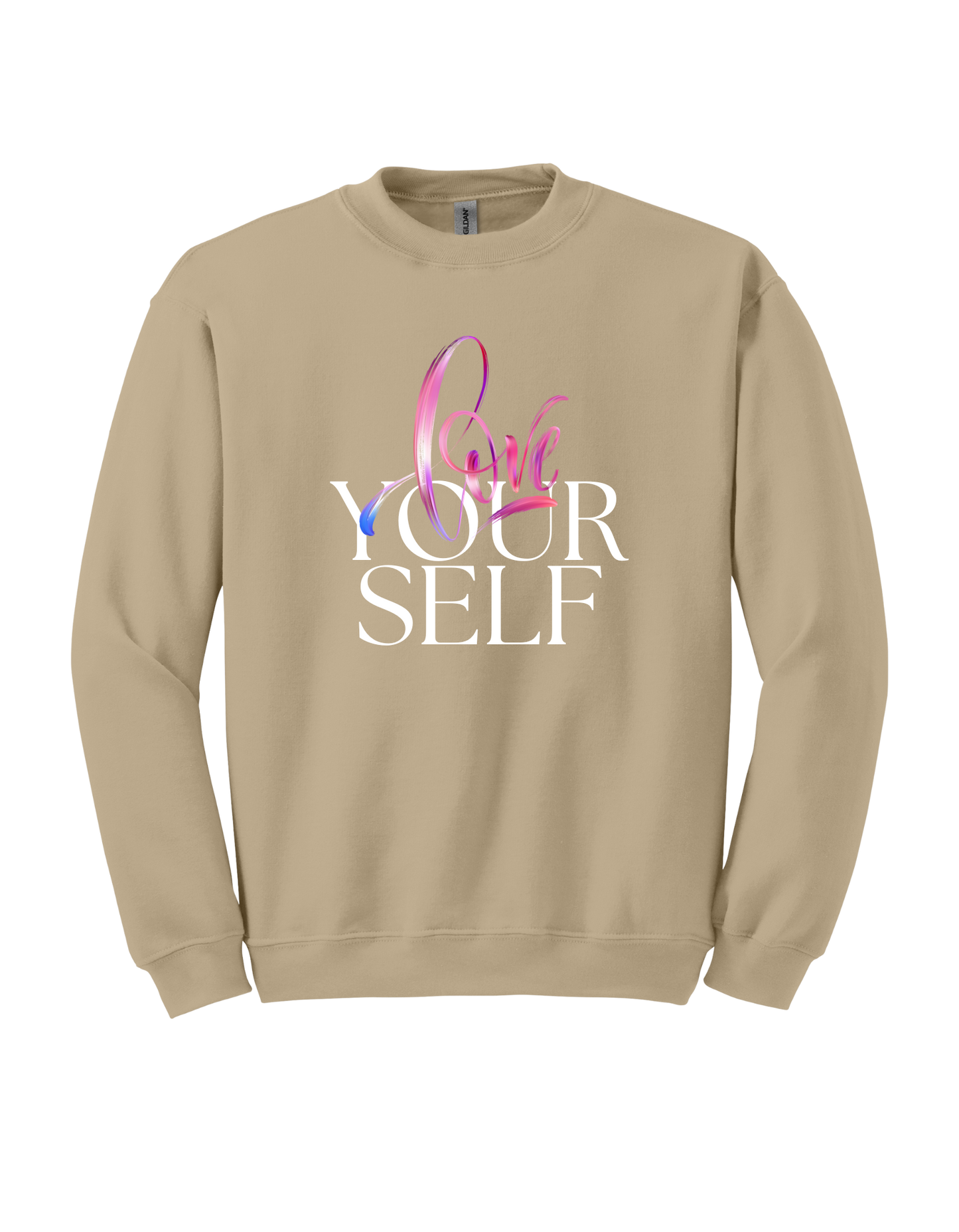Love yourself tee and sweatshirt