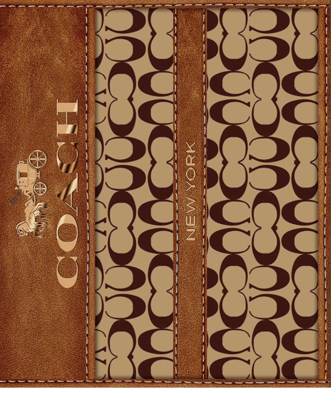COACH 20 and 40oz tumbler