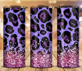 Leopard pattern 20oz tumblers