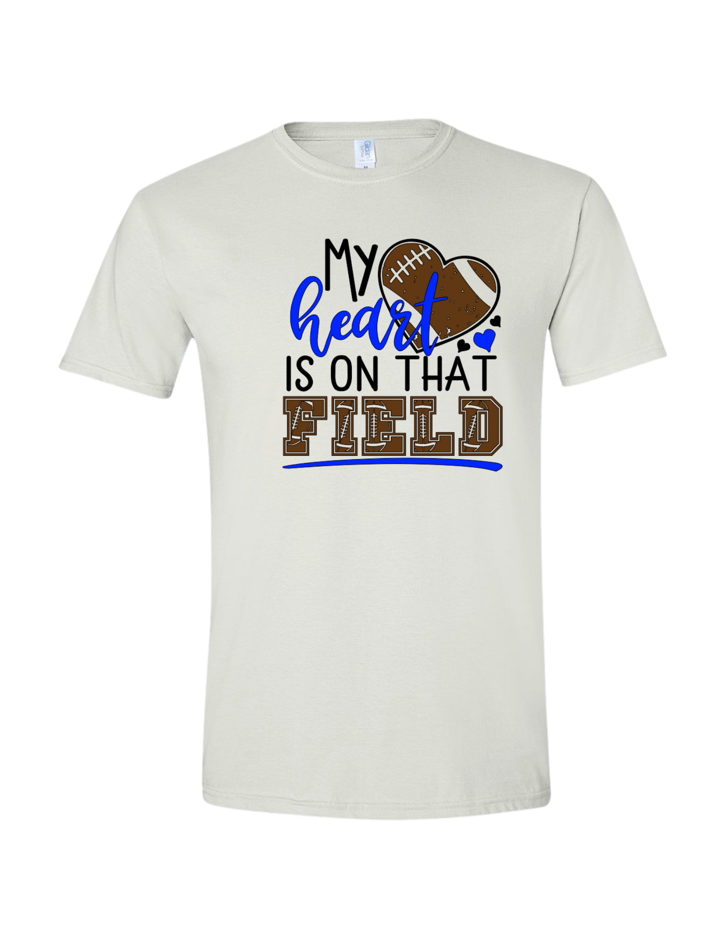 My heart is on that field tee