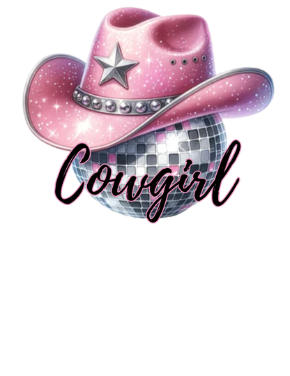 Disco Cowgirl Tee and Sweatshirt