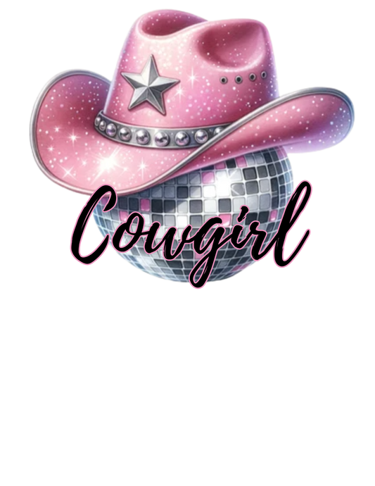 Disco Cowgirl Tee and Sweatshirt