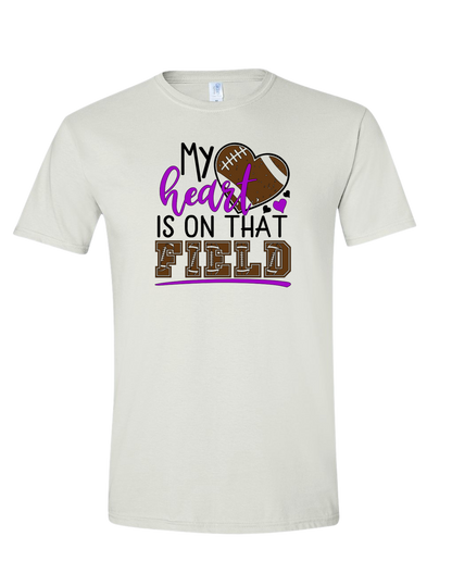 My heart is on that field tee