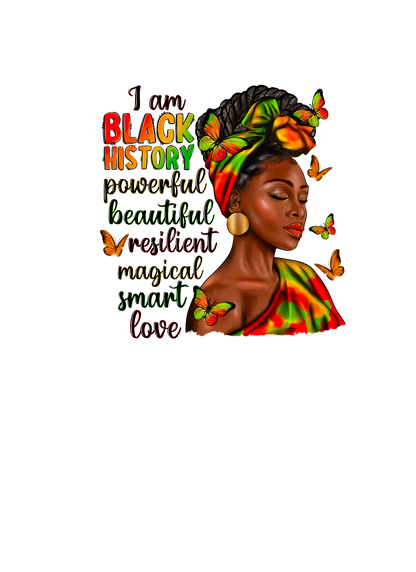 I am Black History 20oz tumbler