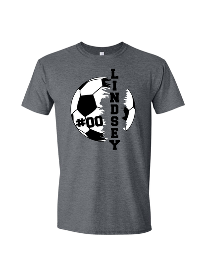 Soccer Player Blast Tee sweatshirt and hoodie
