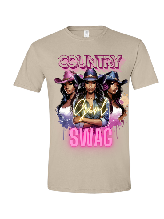Country Girl Swag tee