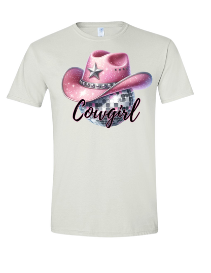 Disco Cowgirl Tee and Sweatshirt
