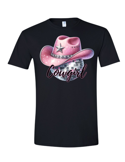 Disco Cowgirl Tee and Sweatshirt