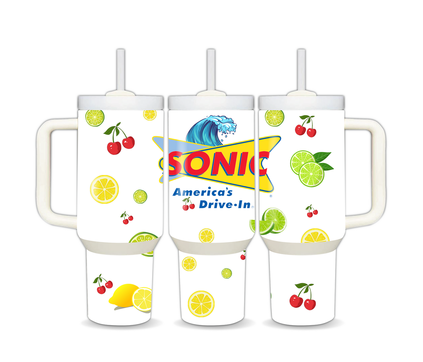 Sonic 20 and 40oz tumblers