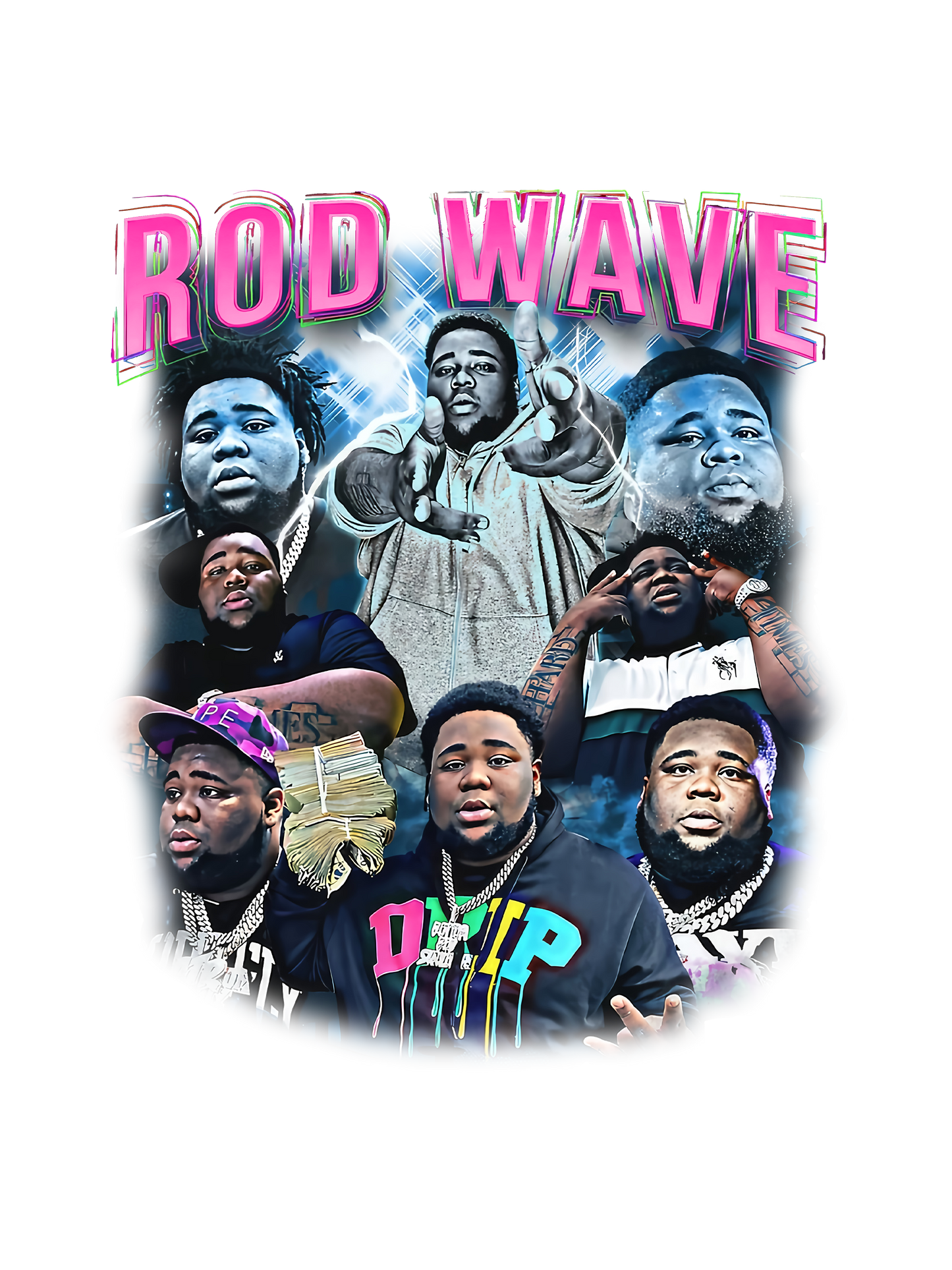 Rod Wave Collage