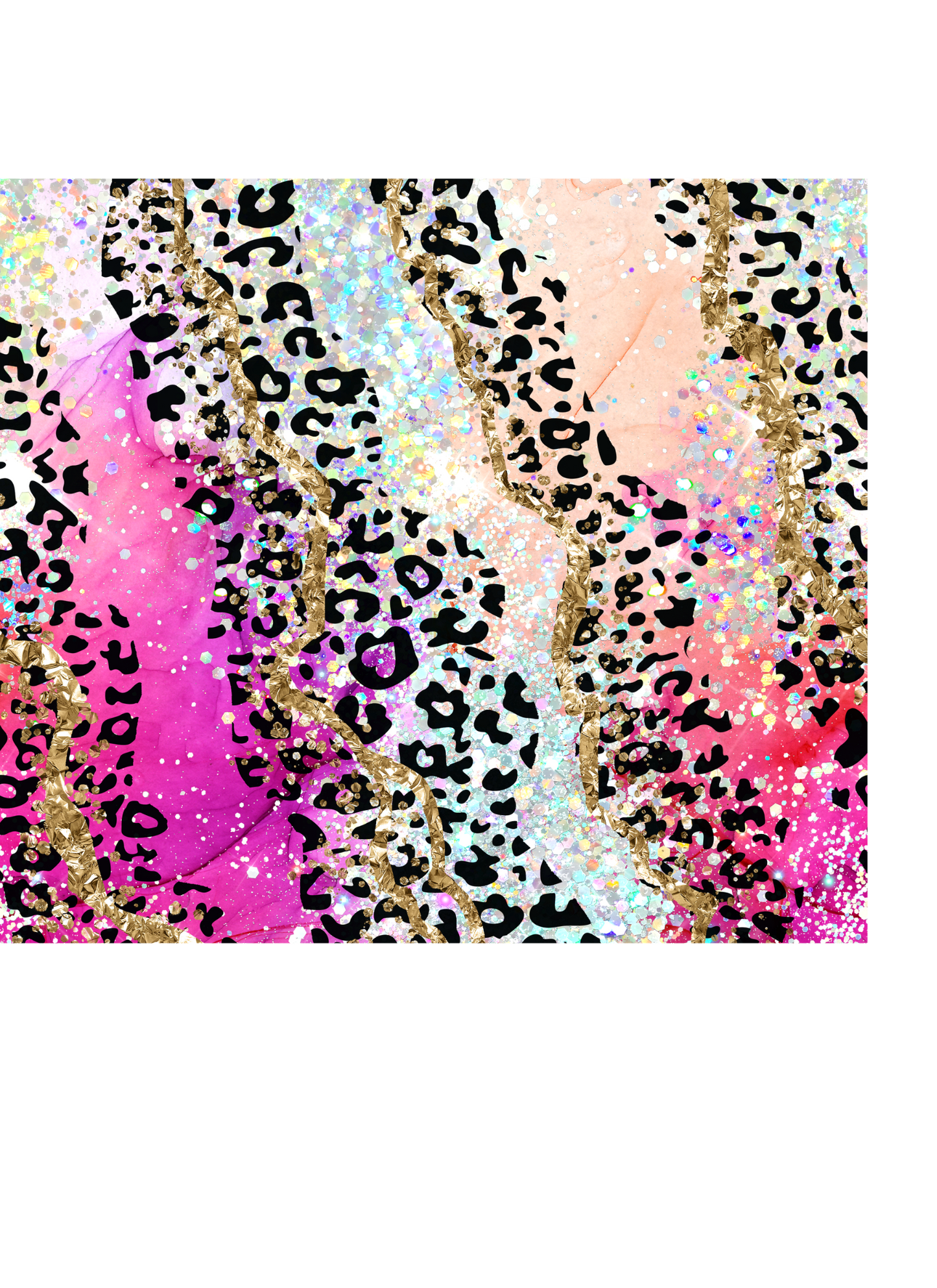 Cheetah print 20oz tumblers