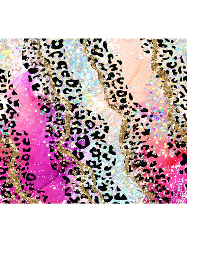 Cheetah print 20oz tumblers