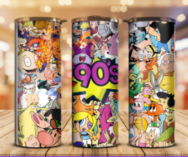 90's Cartoons Tumblers