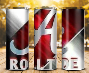 Alabama roll tide tumbler