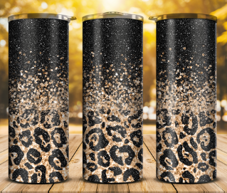 Cheetah print 20oz tumblers