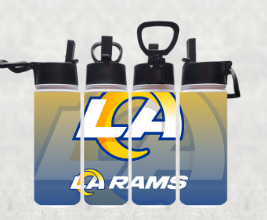 La Rams tumbler