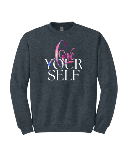 Love yourself tee and sweatshirt