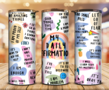 Positive Affirmation Tumblers