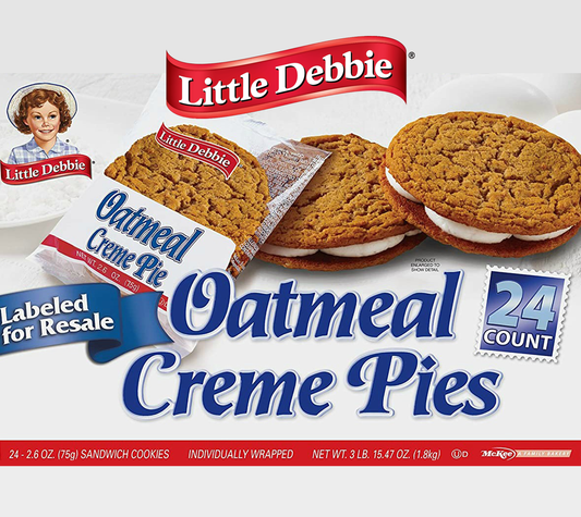 Little Debbie's Oatmeal Cream Pie 20oz tumbler