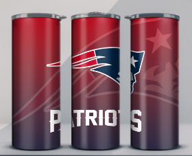 New England Patriots tumbler