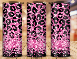 Cheetah print 20oz tumblers