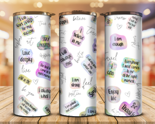 Positive Affirmation Tumblers