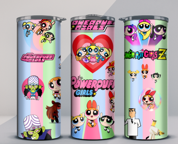 Power puff girls tumbler