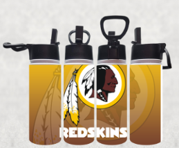 Redskins sports tumbler