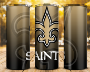 New Orleans Saints tumbler