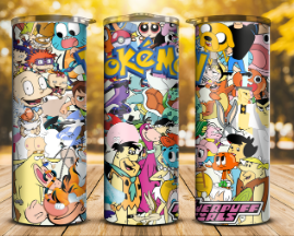 90's Cartoons Tumblers