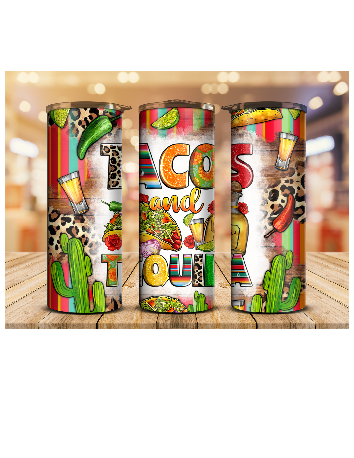 Tacos and Tequila 20oz tumbler