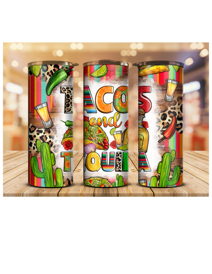 Tacos and Tequila 20oz tumbler