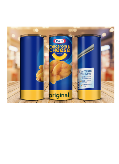 Kraft Mac and Cheese 20oz tumbler
