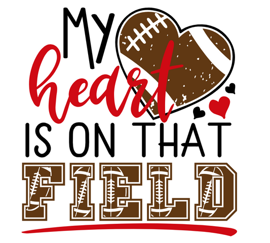 My heart is on that field