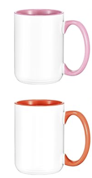 11oz or 15oz  Sublimation Mugs