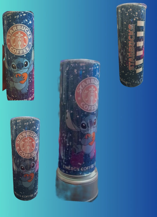 Stich Blue Starbucks 20oz tumbler