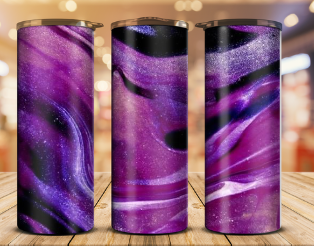 Purple Galaxy Tumbler