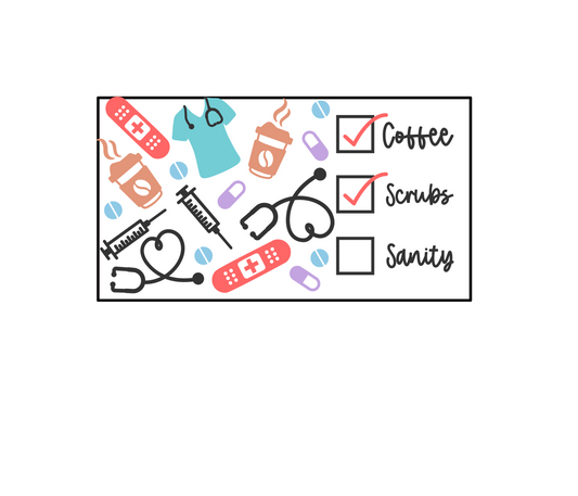 Nurse Fuel 40oz tumbler