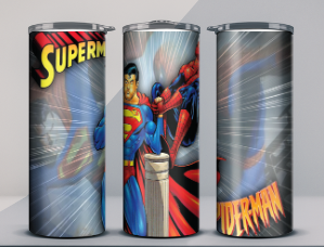 Superman/Spider man Tumbler